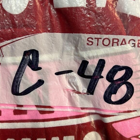 5 for $25š„Fruit Of Theā Loom Graphic Red Long SleeveāCotton T-Shirt XL - Picture 5 of 5